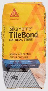 Adeziv piatra naturala SikaHome TileBond Natural Stone 25 kg [1]